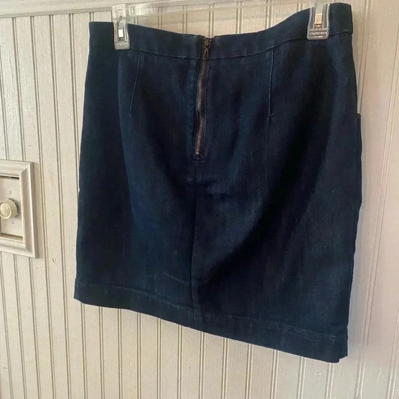 Anthro Leifsdottir jean mini skirt - Picture 7 of 8